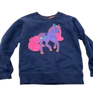 NOT FOR SALE
Hanna Andersson Navy Horse Sweatshirt Organic Cotton 18-24M